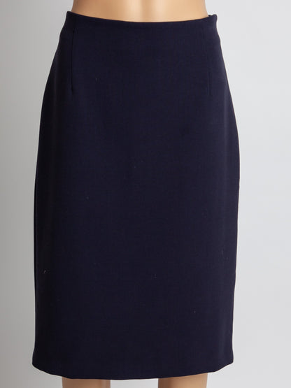 Good MaxCo Blue Polyester Pencil Skirt Size XS Women
