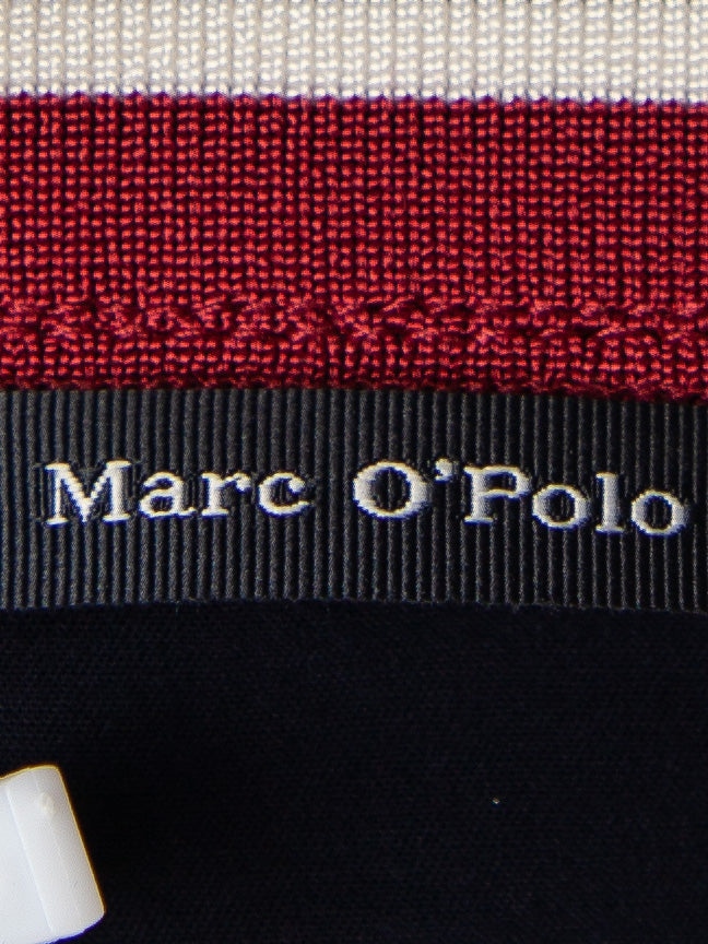 good marc o polo black viscose long-sleeve blouse size m