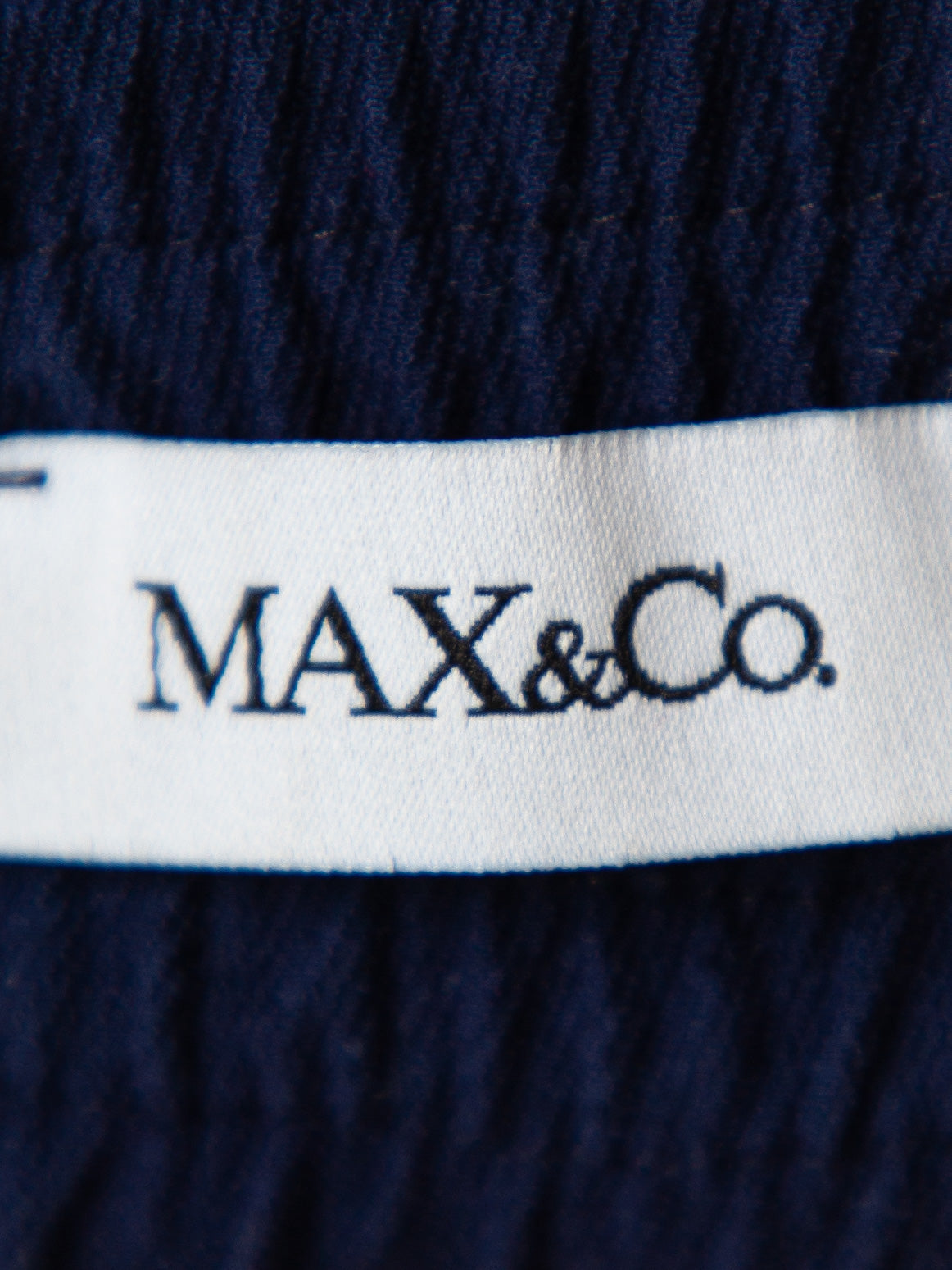 good maxco blue viscose pants with drawstring waist size l