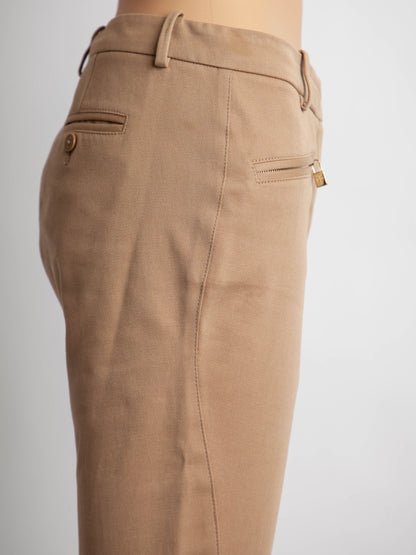 Perfect Loro Piana Women's White Polyester Pants Size S