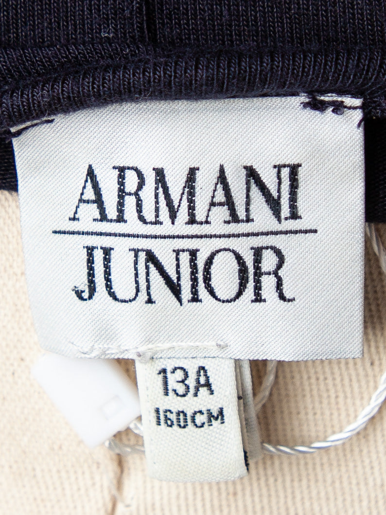good armani jeans black viscose dress for kids size 13