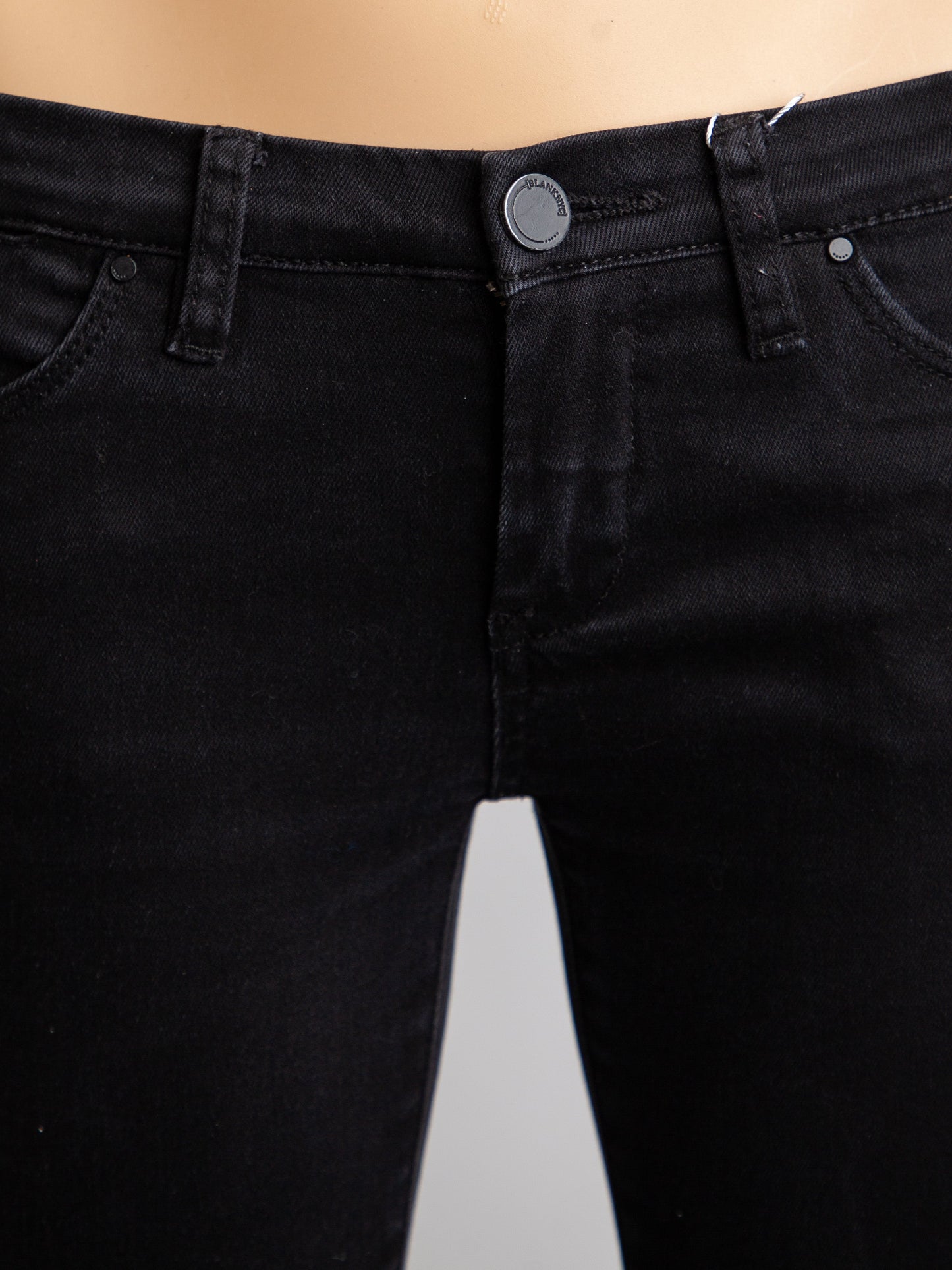 good blanknyc black distressed skinny jeans size xs