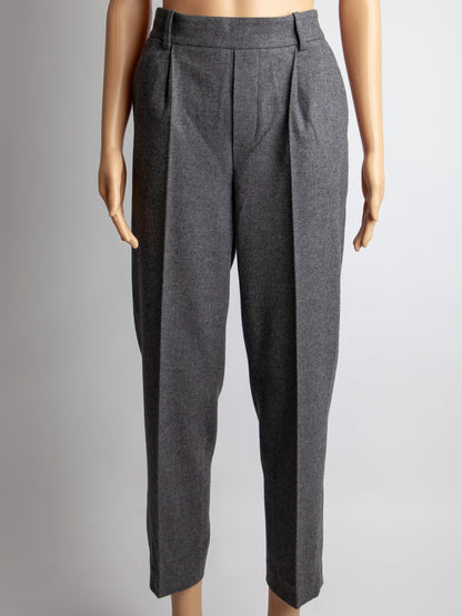 Good Vince Gray Pleated Trousers Size S Women's Viscose