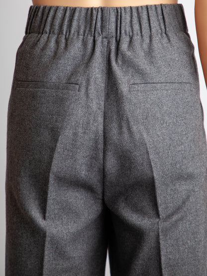 Good Vince Gray Pleated Trousers Size S Women's Viscose