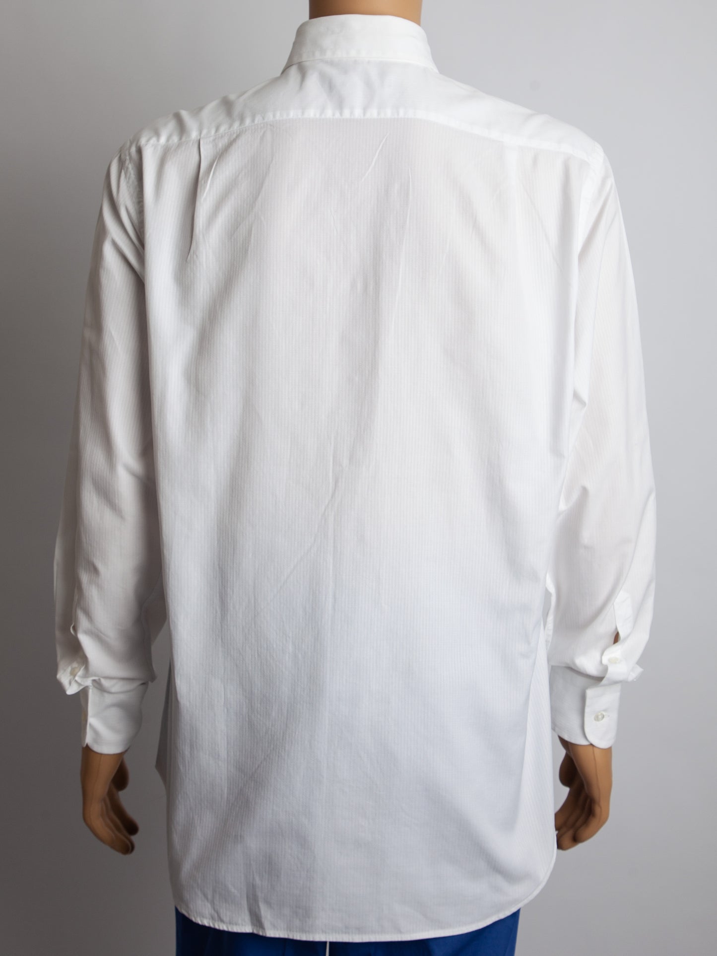 riabella men's white cotton xxl button-up shirt in excellent condition