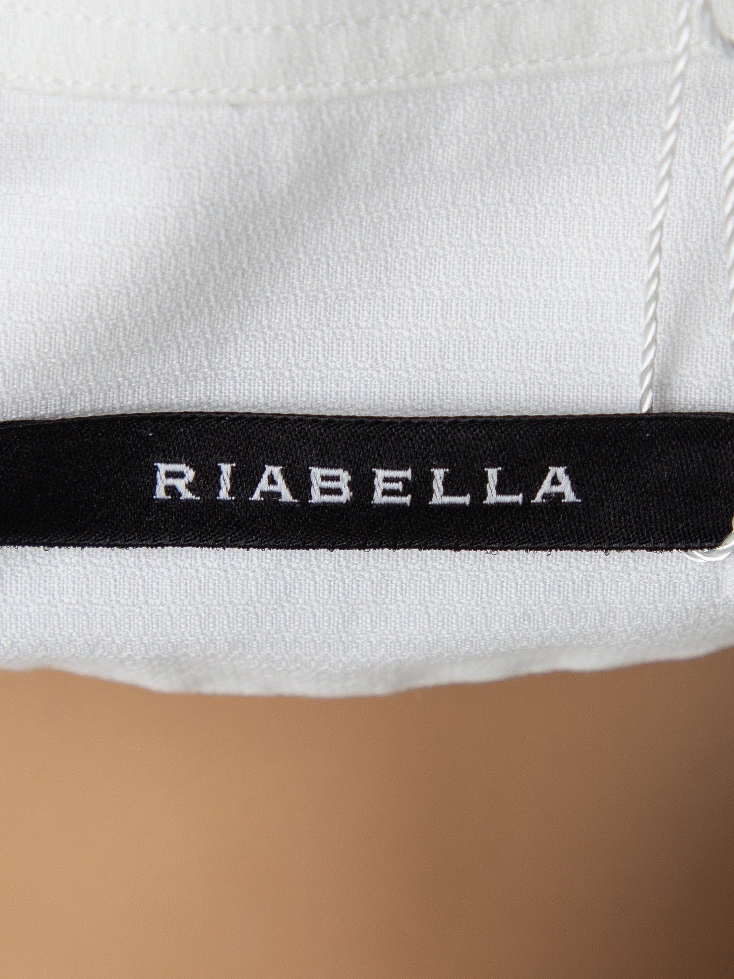riabella men's white cotton xxl button-up shirt in excellent condition
