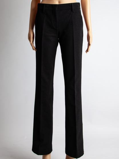 Good Prada Black Polyester Women's Pants - Stylish & Versatile