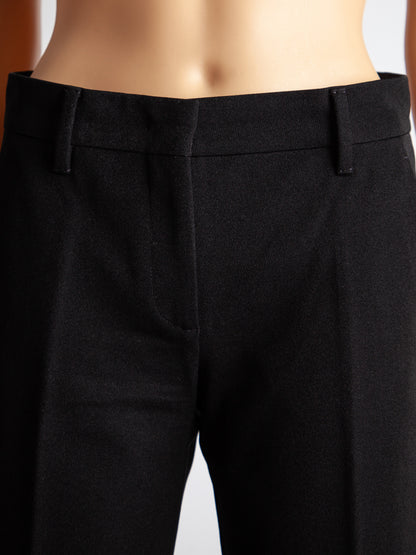Good Prada Black Polyester Women's Pants - Stylish & Versatile
