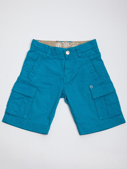 DKNY Blue Cargo Shorts for Kids Size 5 - Good Condition