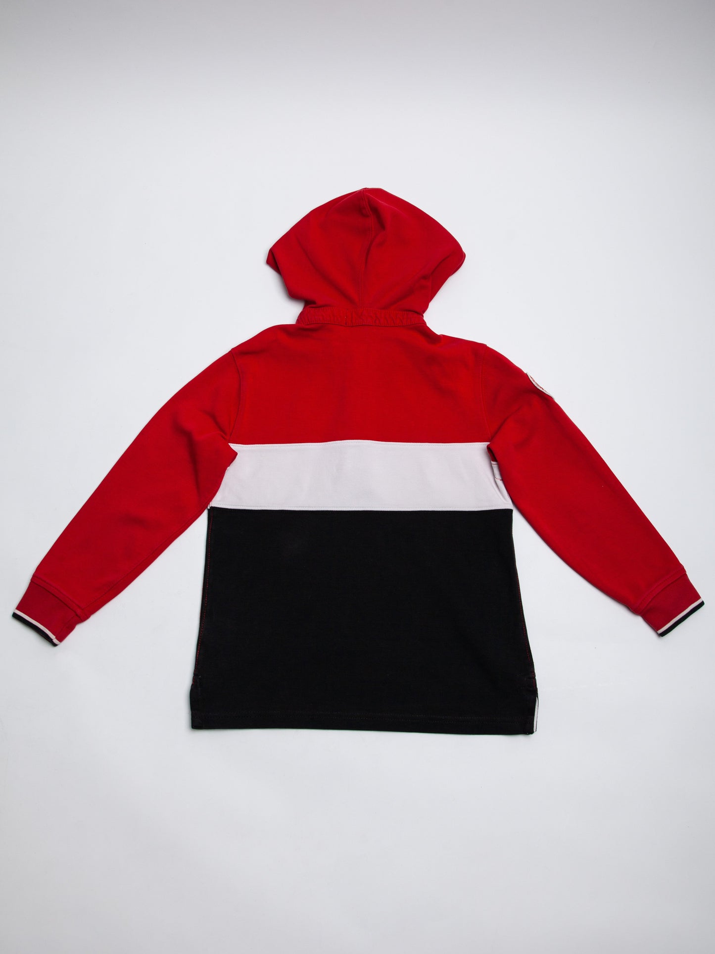 good polo ralph lauren kids red hooded sweatshirt size 8 prl 67