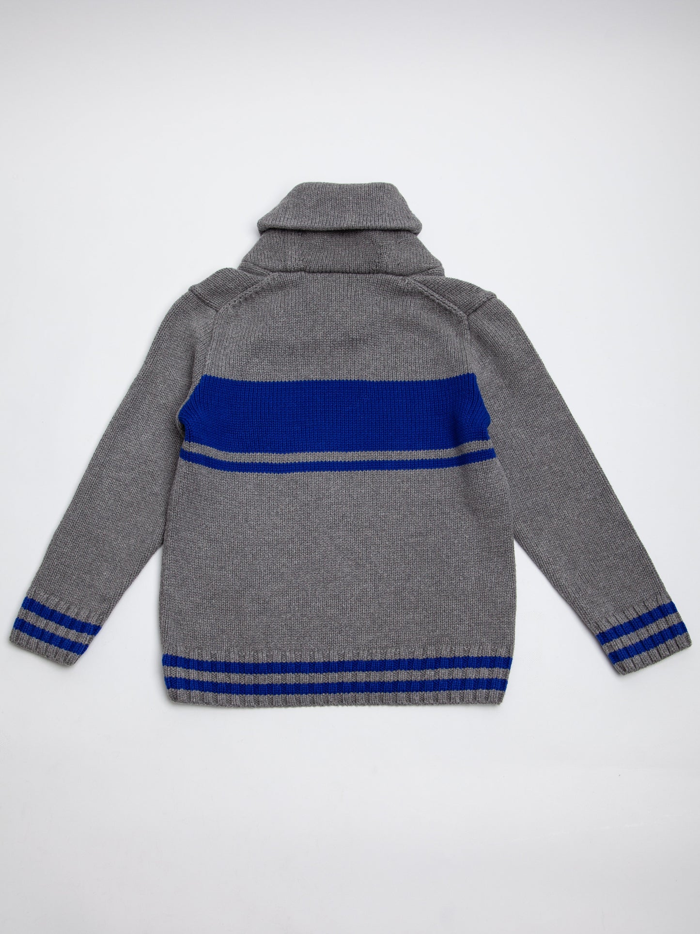 good ralph lauren gray cotton sweater size 8 for kids