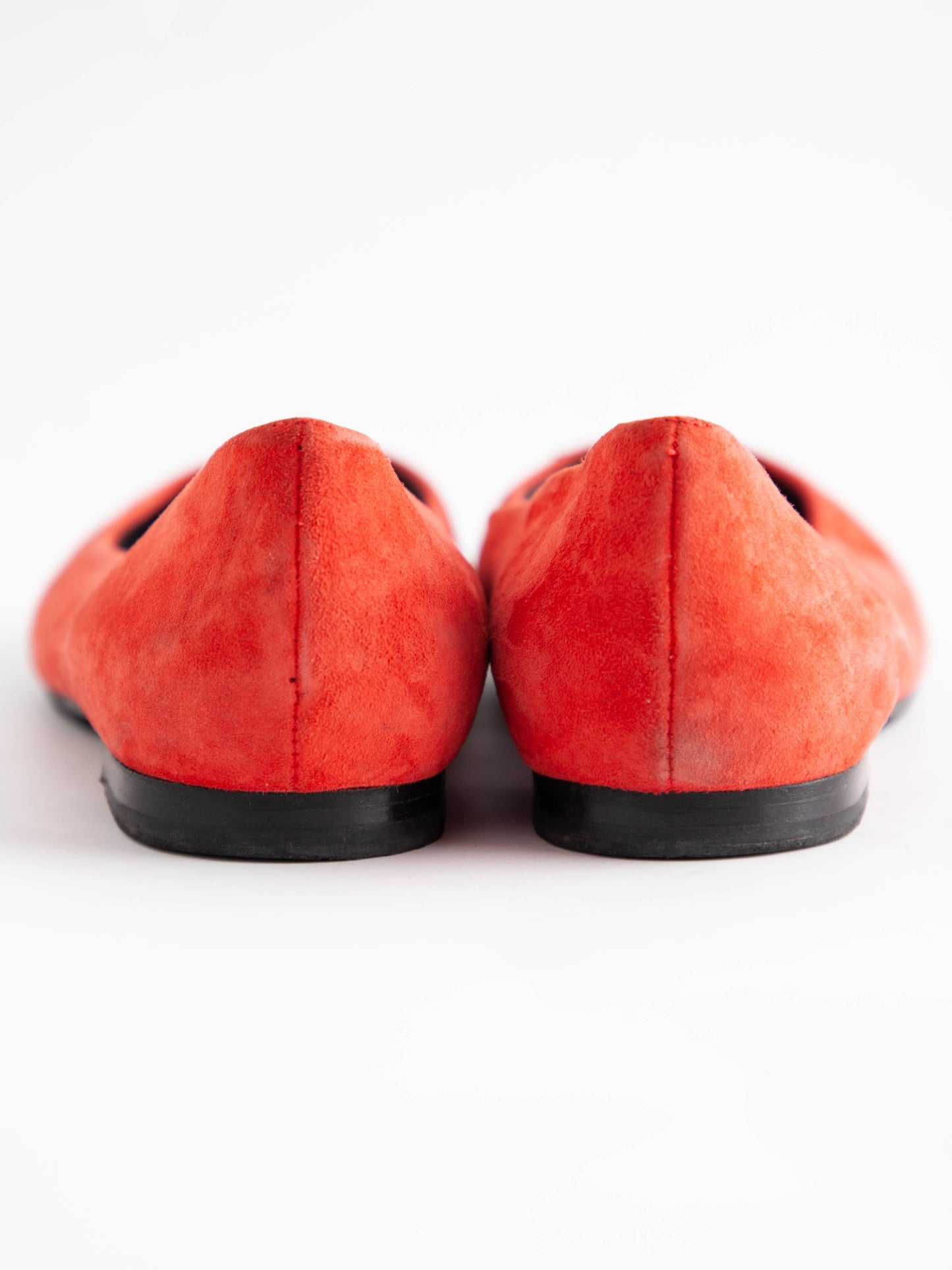 good stuart weitzman red leather flats size 39 women’s shoes