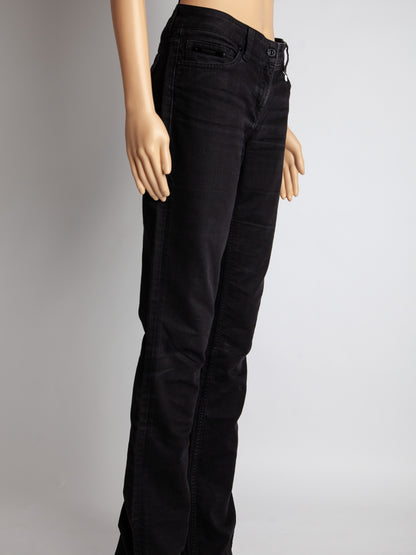 Good Burberry Black Cotton Pants for Women - Stylish Fit