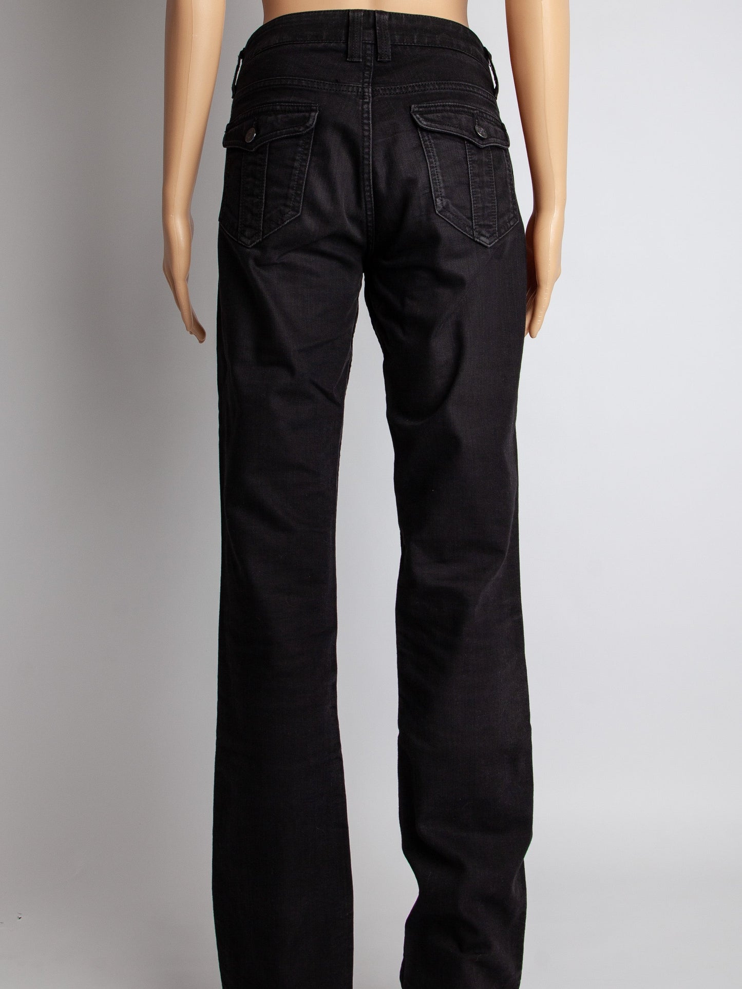 good burberry black cotton pants for women - stylish fit