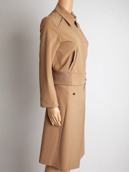 Good Kenzo White Polyester Coat with Colorful Accents for Women