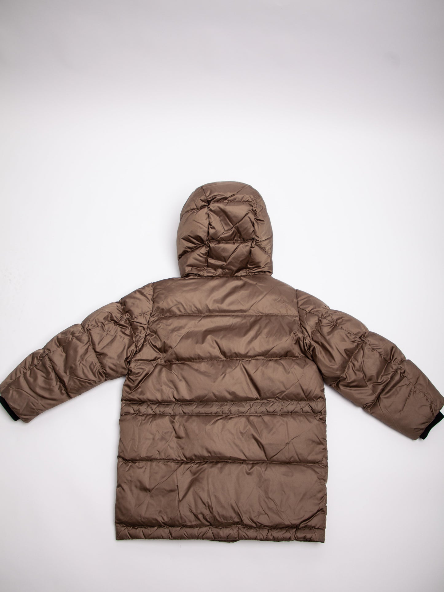 good emporio armani green padded puffer jacket size 5 for kids