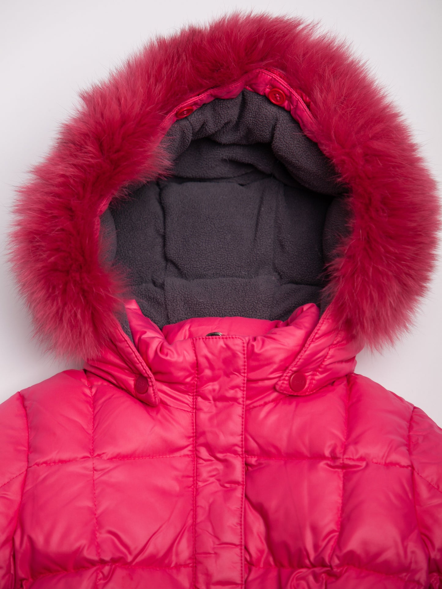 good add pink puffy winter jacket & snow pants set size 3 for kids