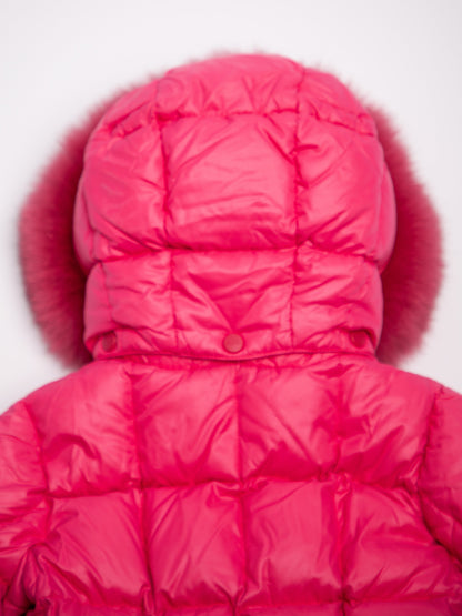 Good ADD Pink Puffy Winter Jacket & Snow Pants Set Size 3 for Kids