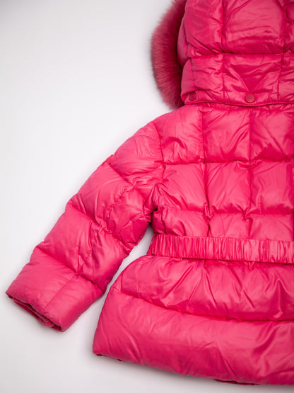 Good ADD Pink Puffy Winter Jacket & Snow Pants Set Size 3 for Kids