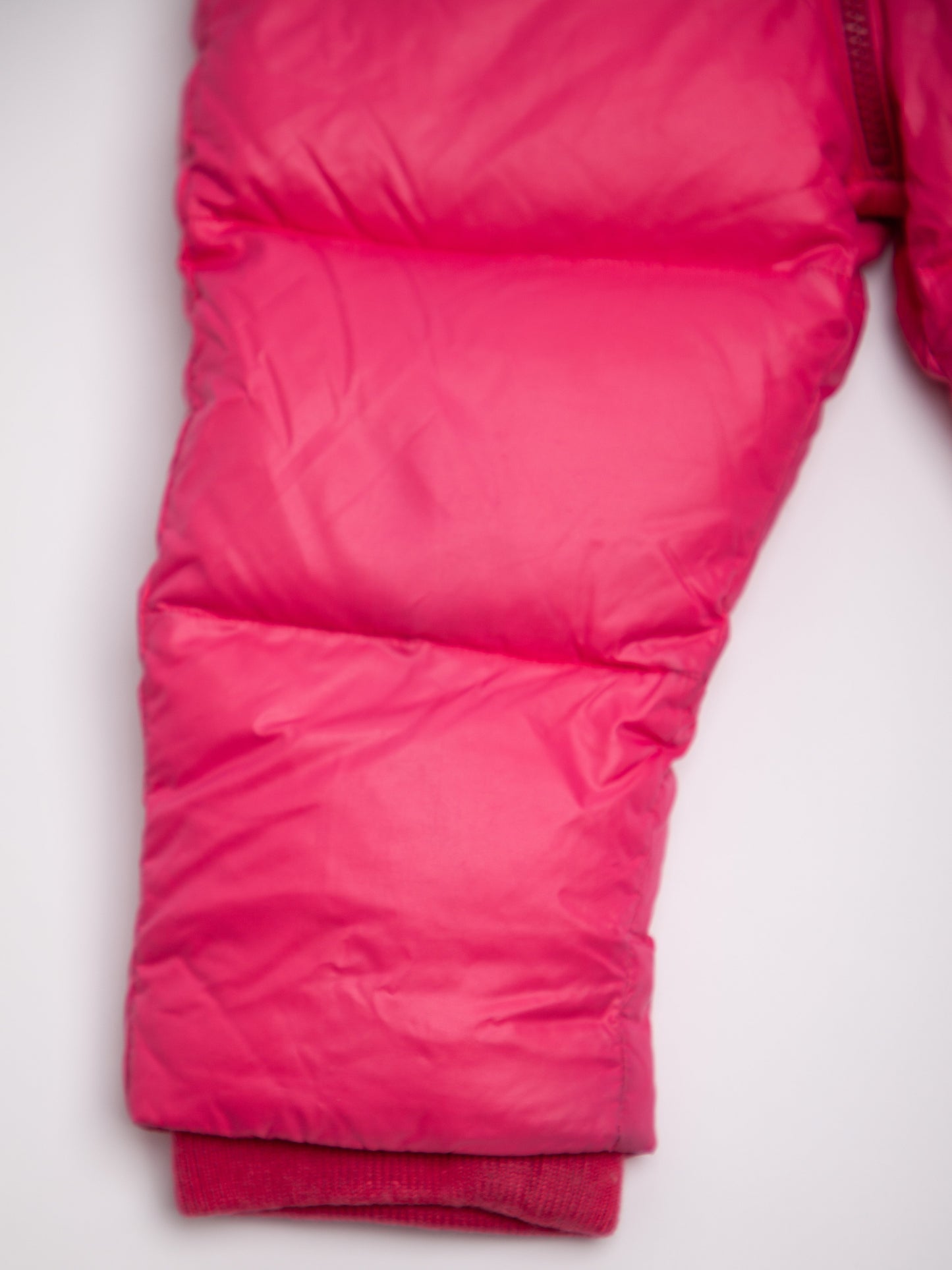 good add pink puffy winter jacket & snow pants set size 3 for kids