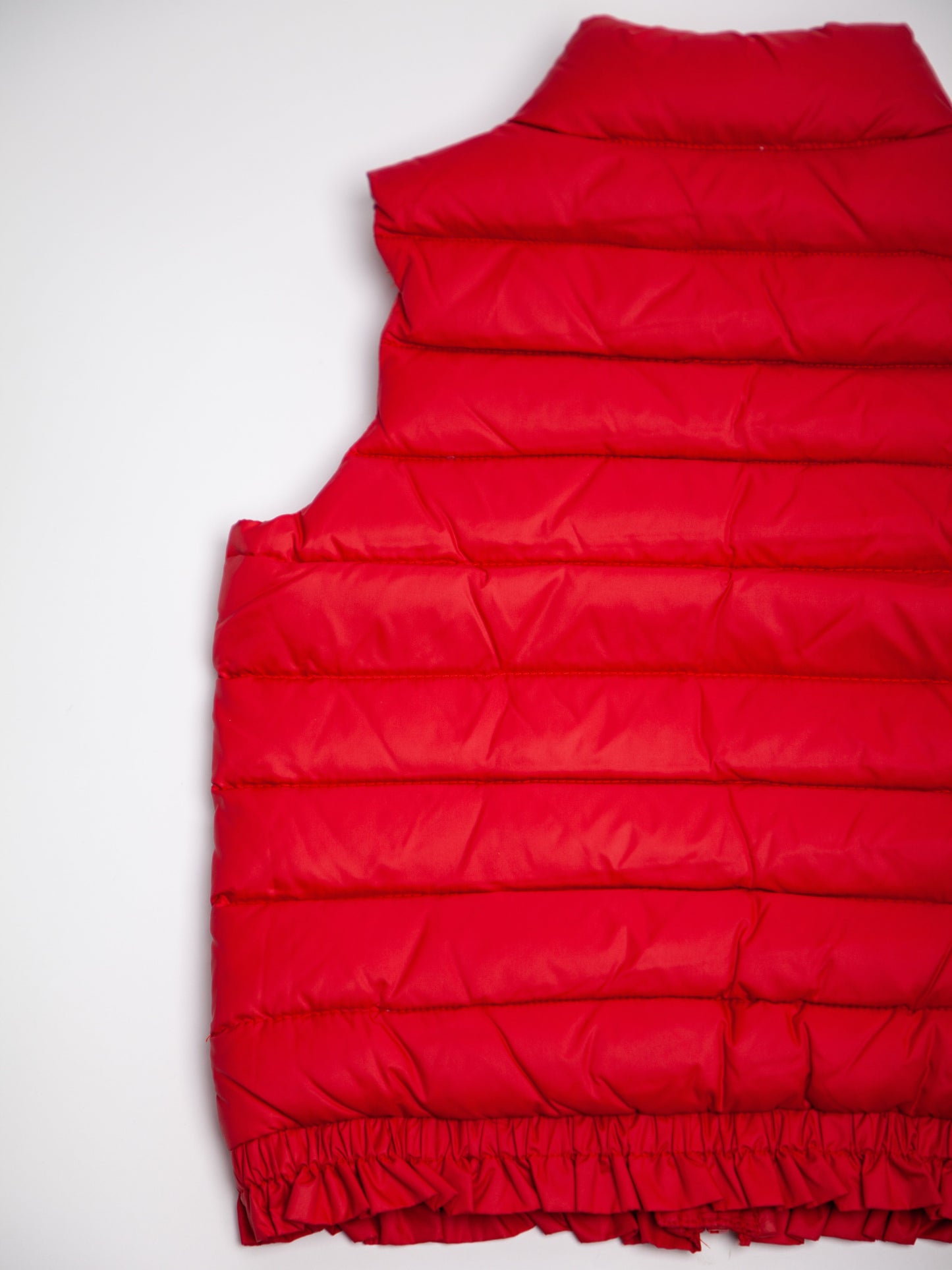 good ralph lauren red puffer vest for kids size 5