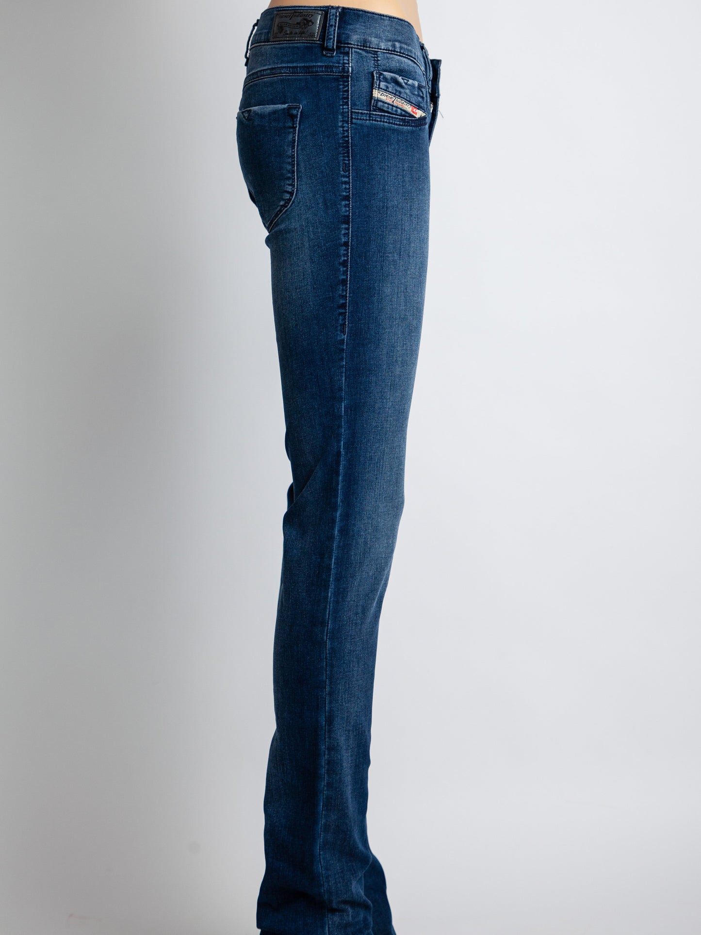 diesel excellent condition blue cotton jeans size m for women