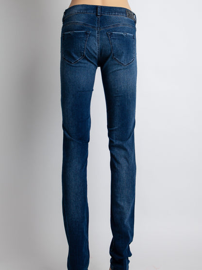 Diesel Excellent Condition Blue Cotton Jeans Size M for Women