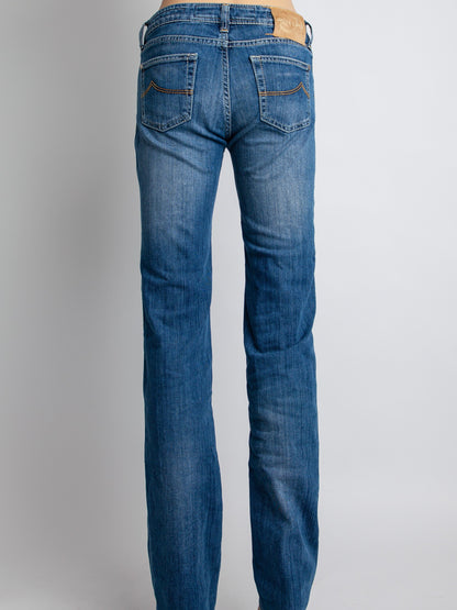 Excellent Jacob Cohen Jeans Blue Cotton Size M for Women