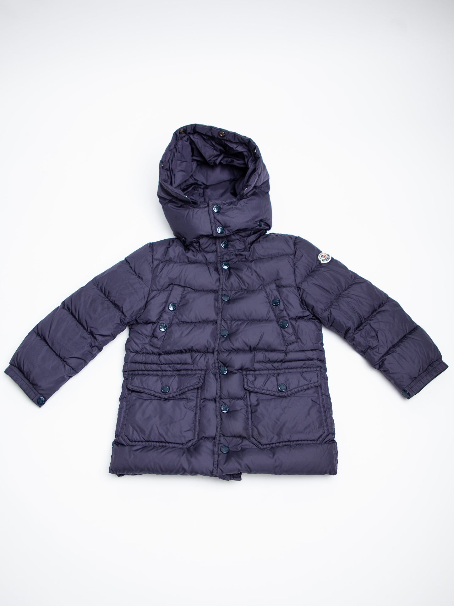 good moncler blue puffer jacket for kids size 5 - warm winter wear