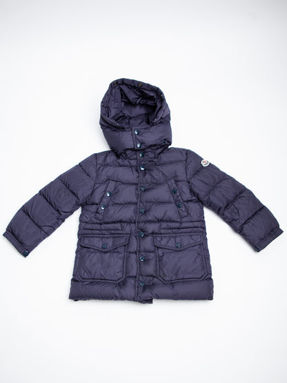 Good Moncler Blue Puffer Jacket for Kids Size 5 - Warm Winter Wear
