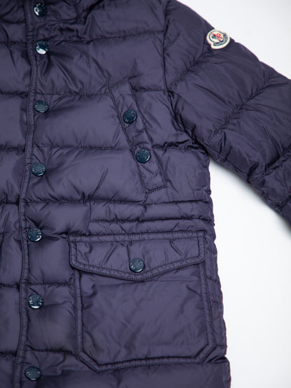 Good Moncler Blue Puffer Jacket for Kids Size 5 - Warm Winter Wear