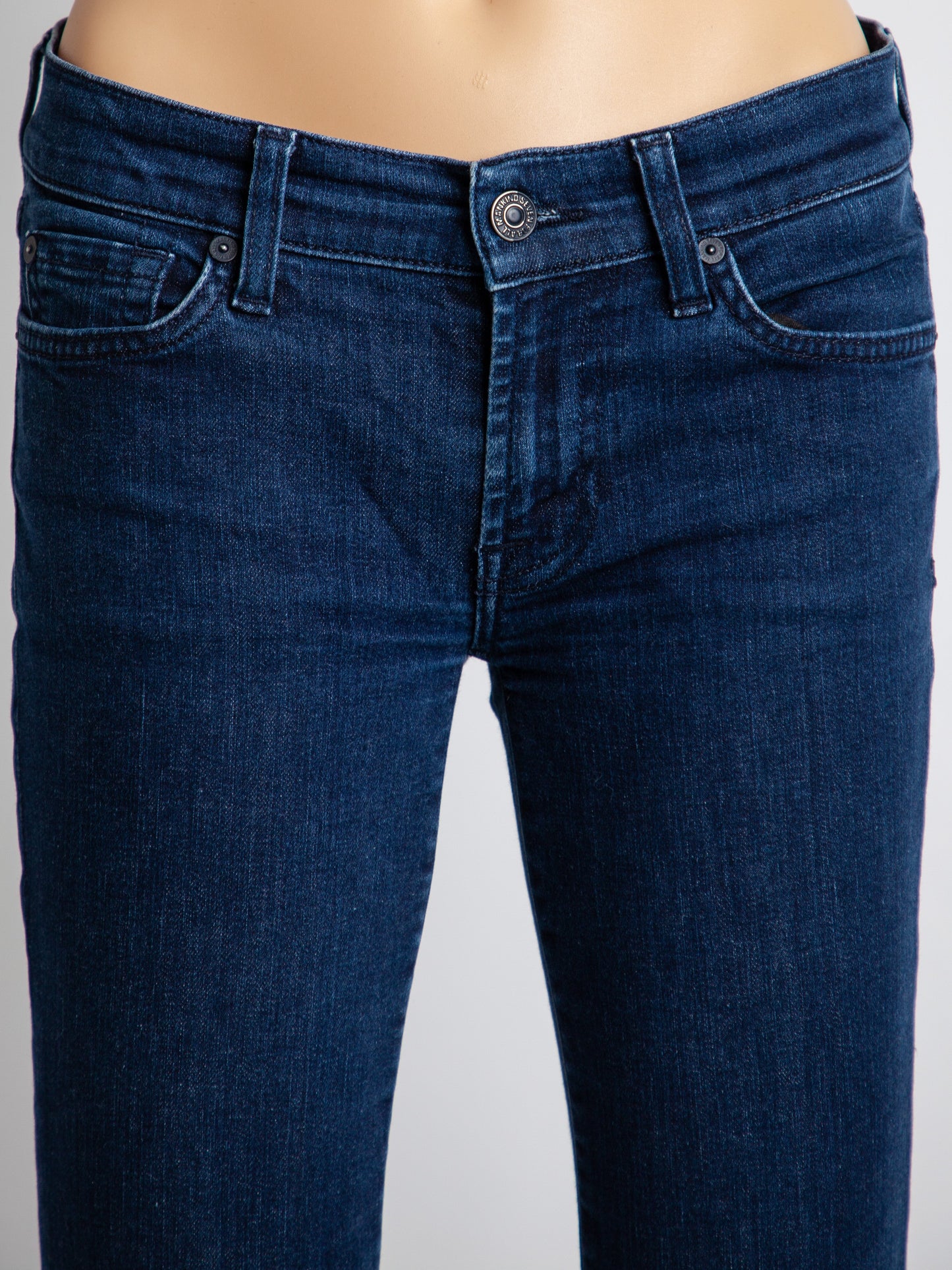 good for all 7 mankind blue denim jeans size m women