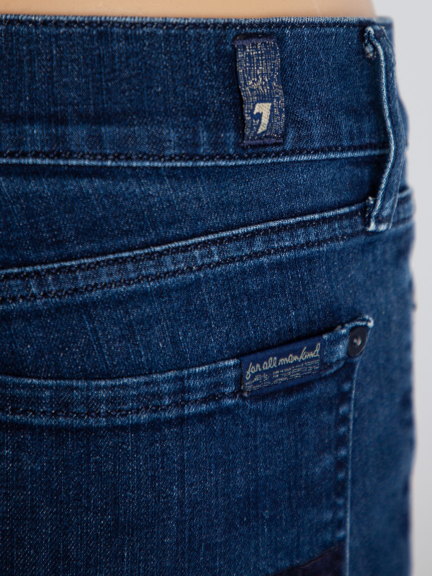 good for all 7 mankind blue denim jeans size m women