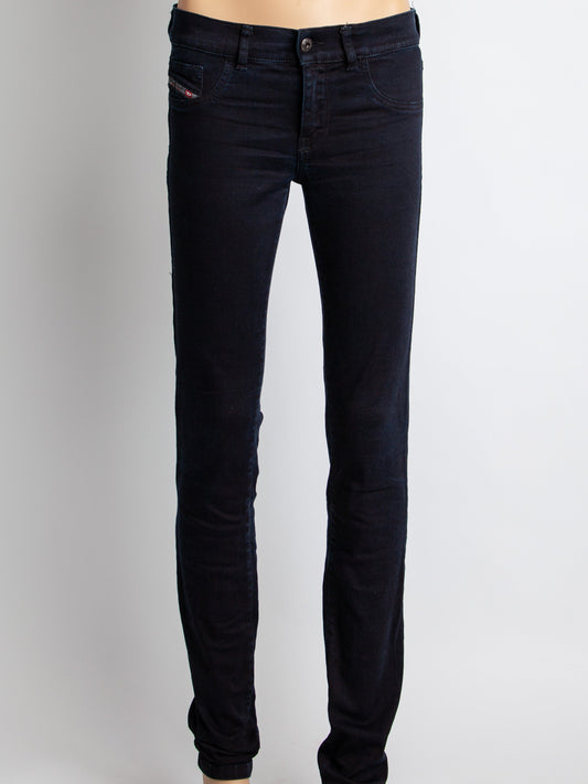 Good Diesel Black Denim Skinny Jeans Size M for Women