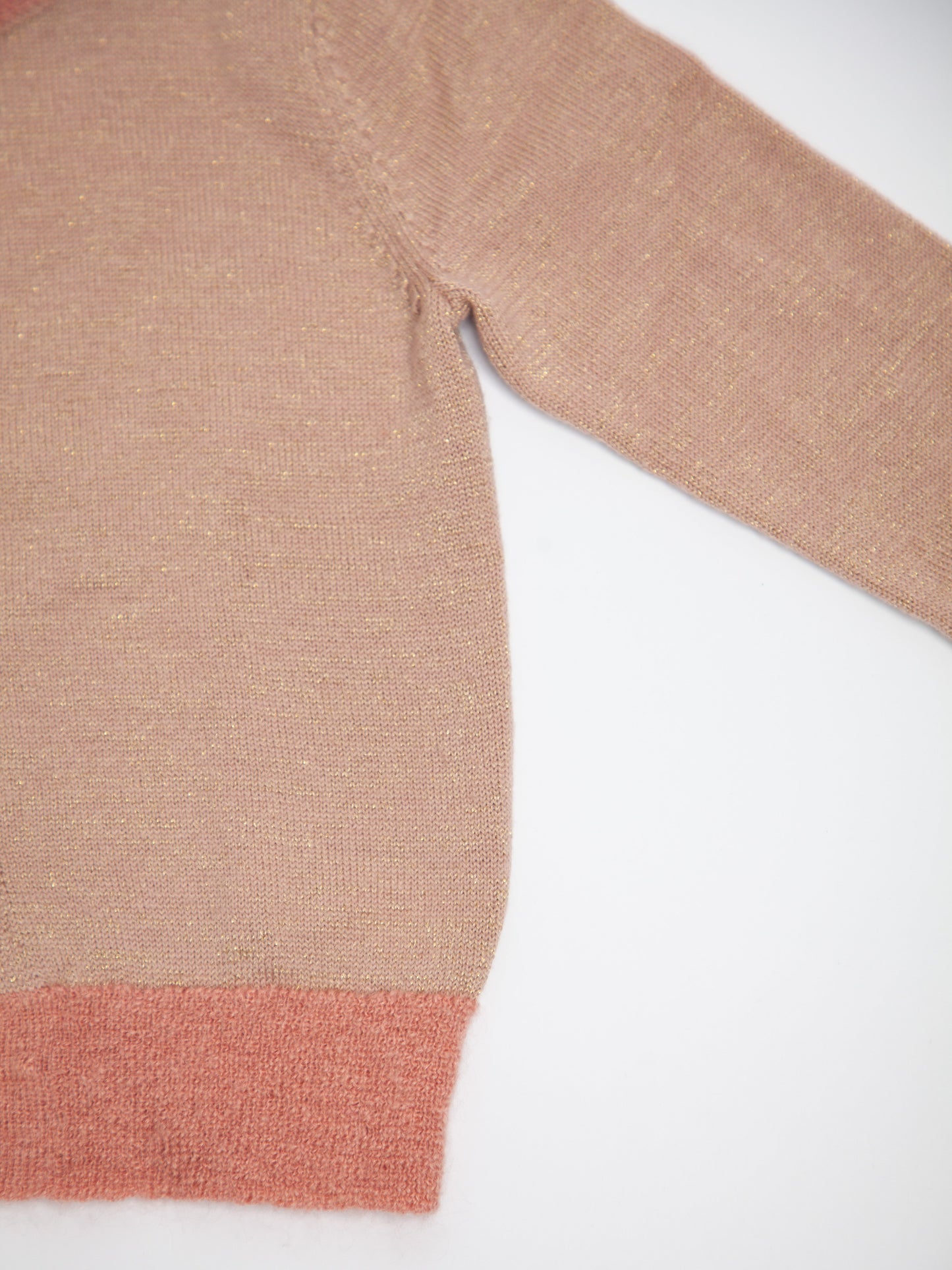 good bonpoint pink cashmere sweater size 3 for kids