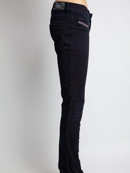 Good Diesel Black Denim Skinny Jeans Size M for Women
