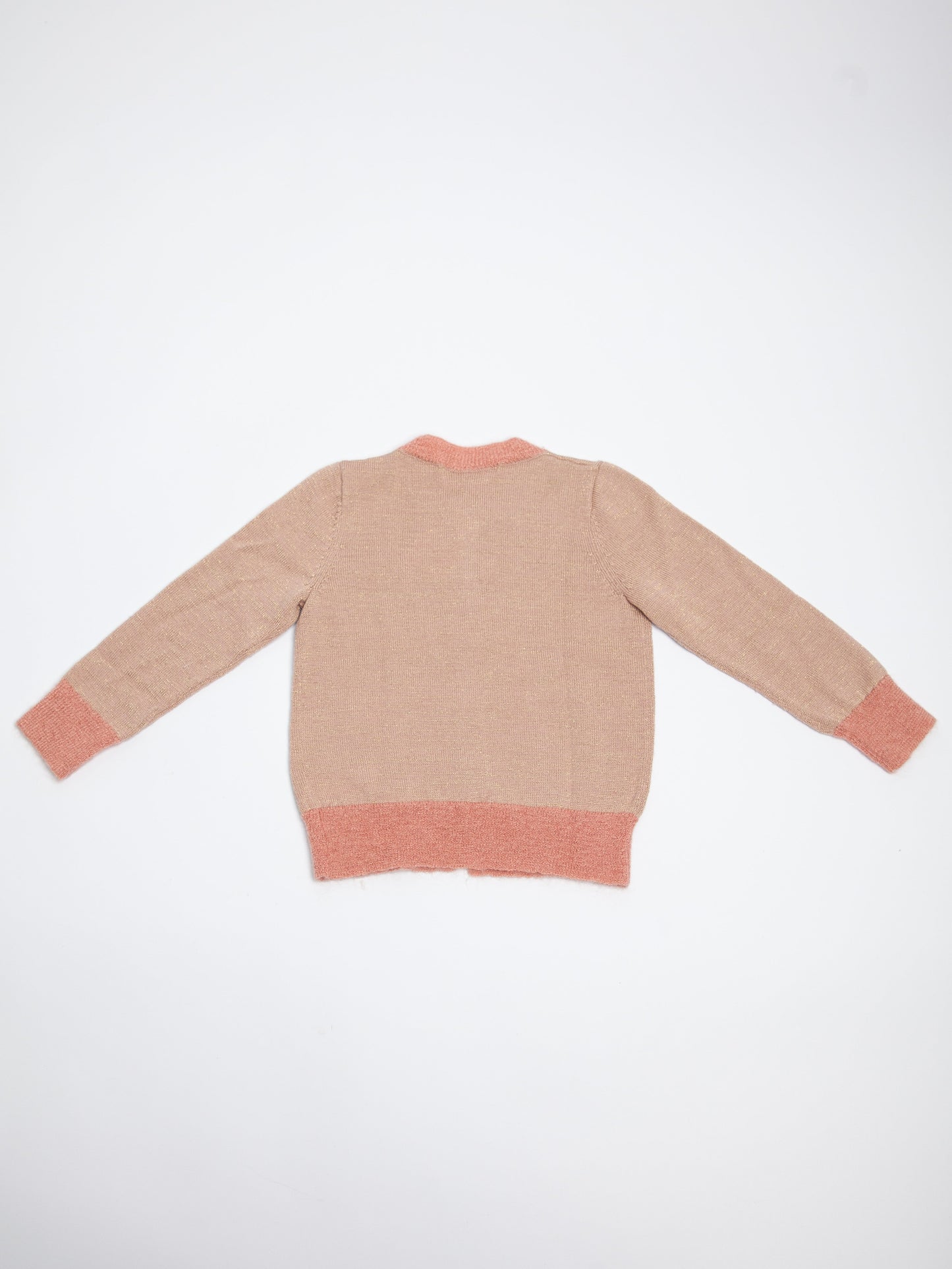 good bonpoint pink cashmere sweater size 3 for kids