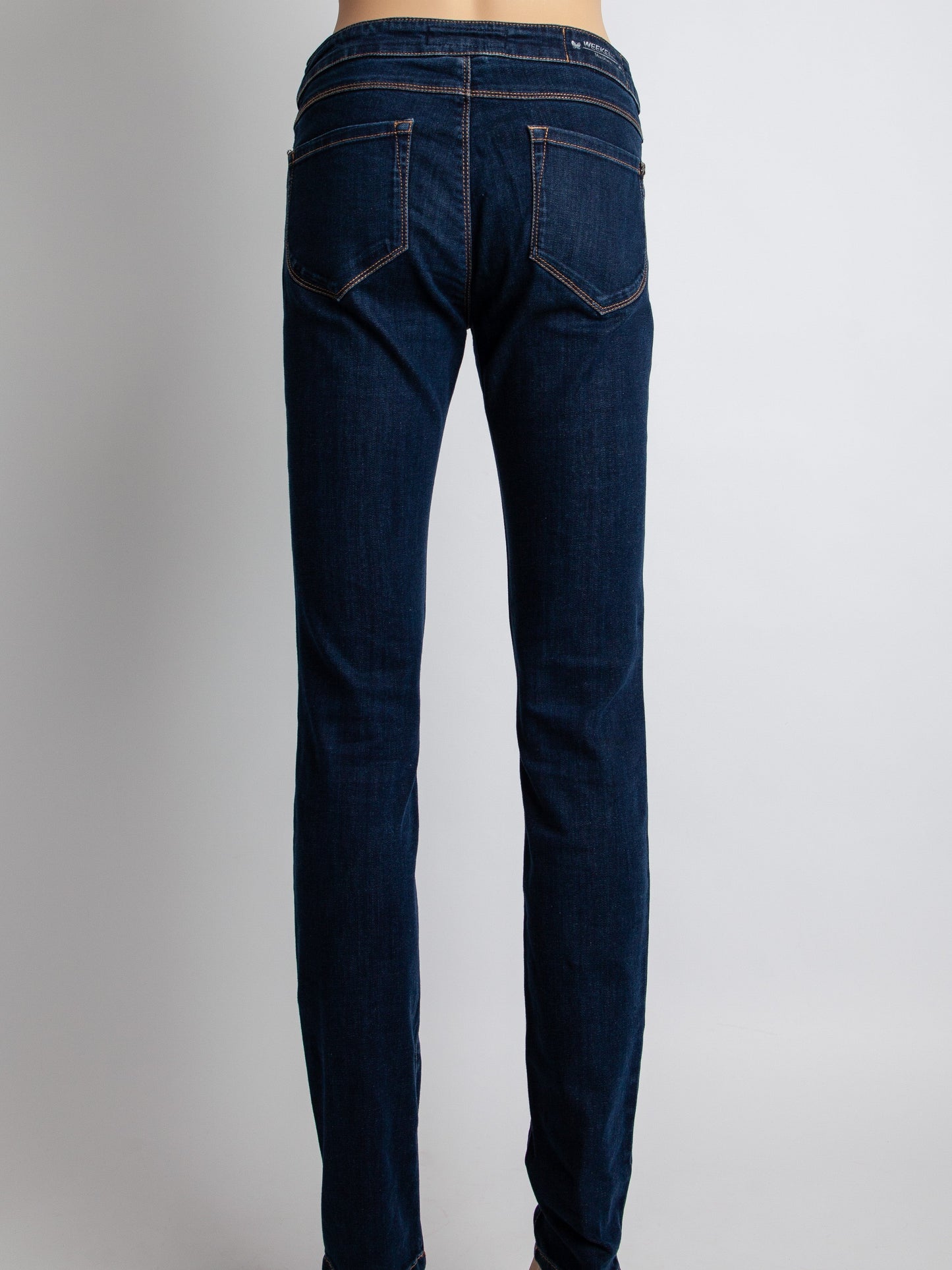 good weekend maxmara blue denim jeans size m women