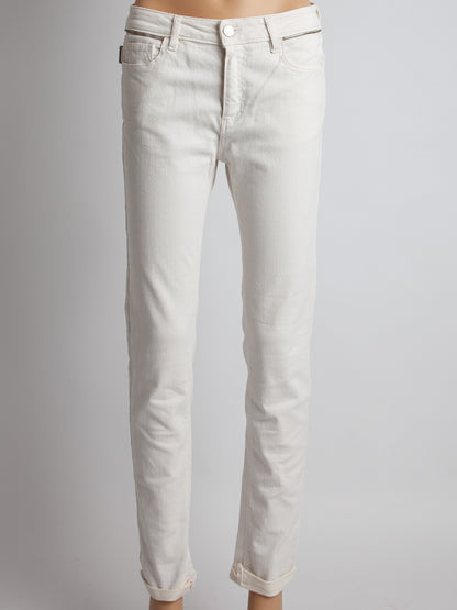 Good Zadig&Voltaire White Denim Jeans Size S Women