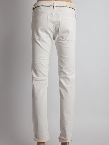 Good Zadig&Voltaire White Denim Jeans Size S Women