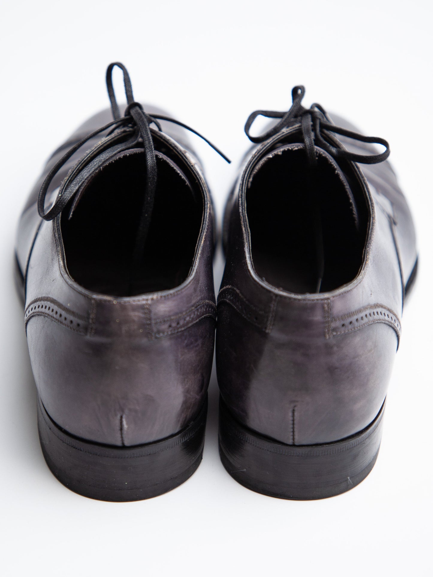 good brioni orange leather dress shoes size 40 for men
