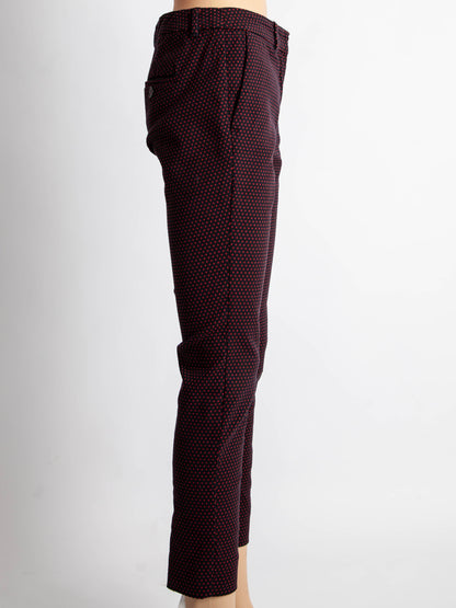Excellent Marella Slim-Fit Polka Dot Nylon Pants in Combined Colors