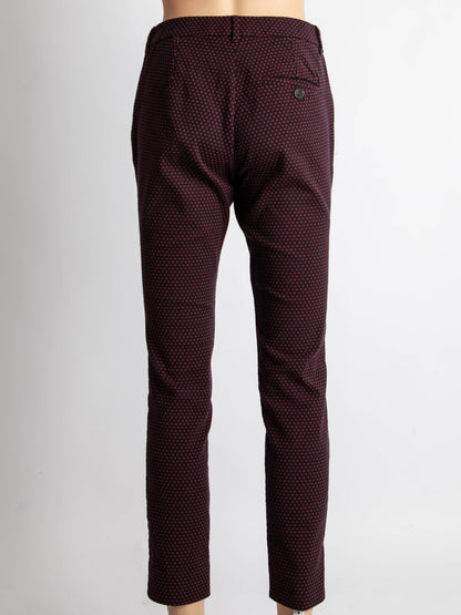 Excellent Marella Slim-Fit Polka Dot Nylon Pants in Combined Colors