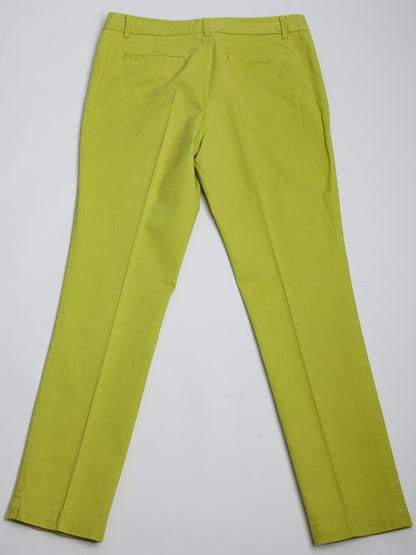 Good Banana Republic Green Cotton Pants Ryan Fit Size 8 Women's