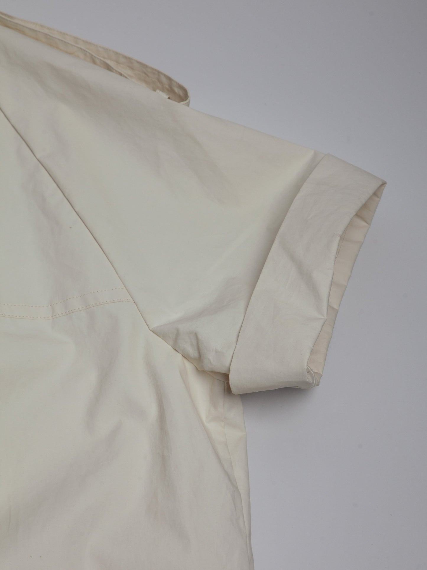 good sportmax white short sleeve trench coat size xxs