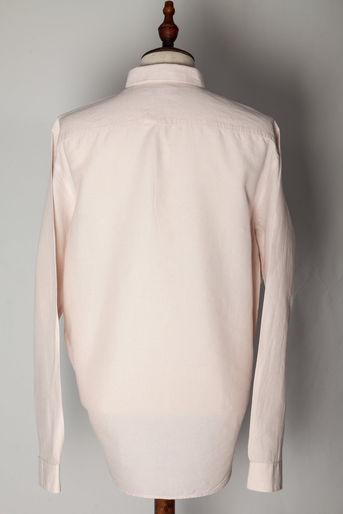 good theory pink cotton button-up shirt size xl for men