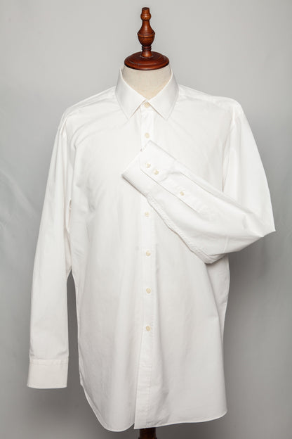 Hawes & Curtis White Cotton Dress Shirt XL Good Condition