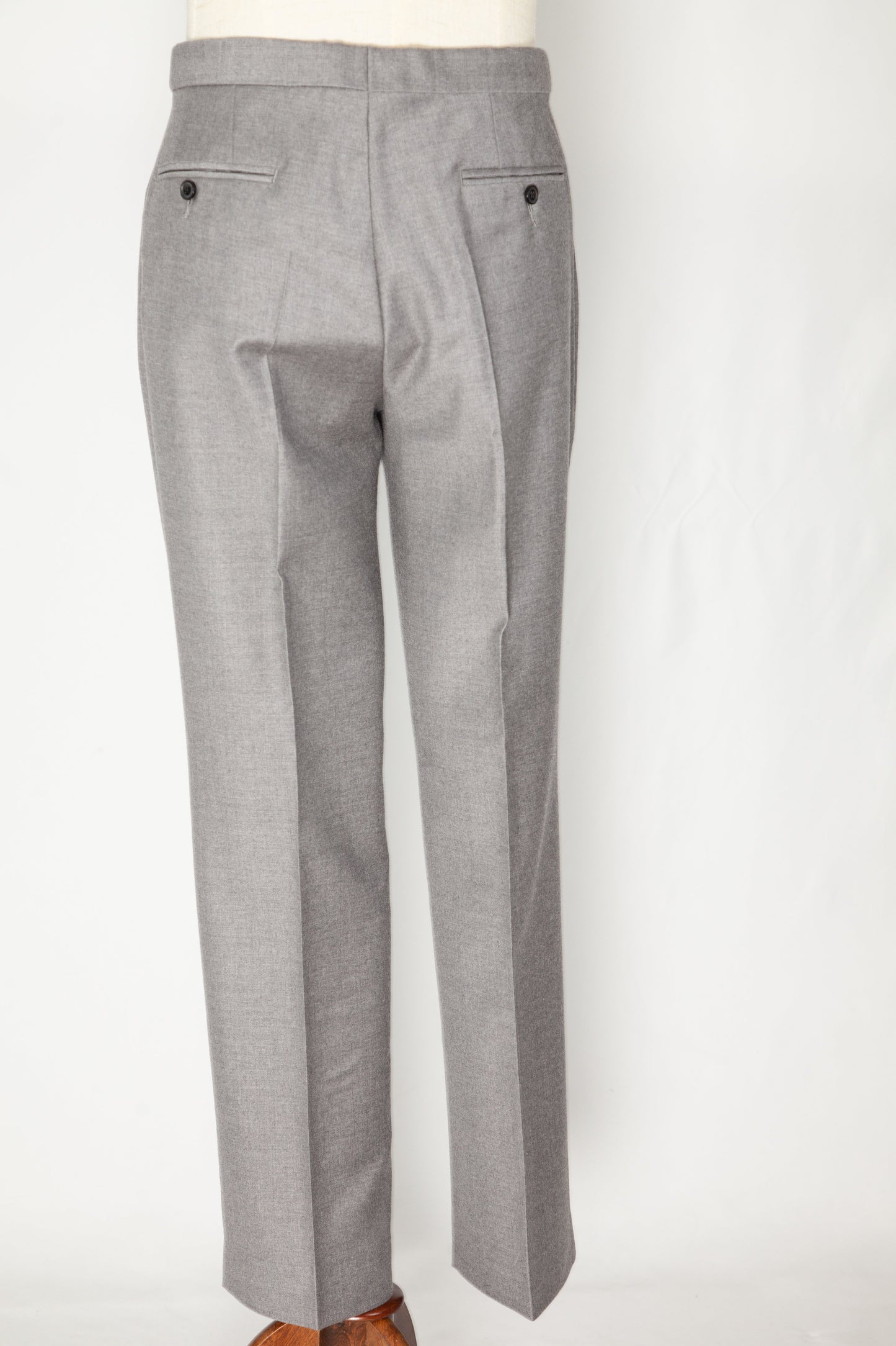 excellent reiss gray cashmere wool dress pants size xl