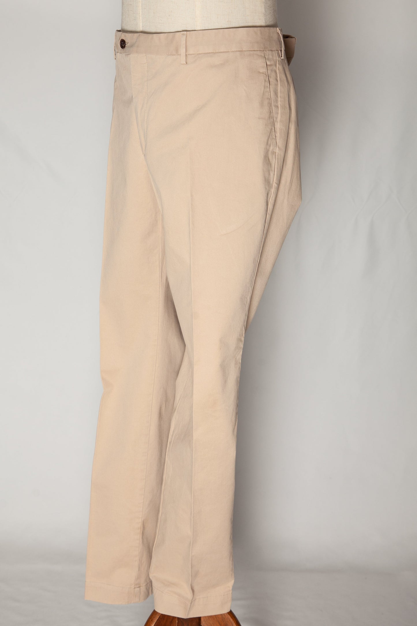 good hackett white cotton natural pants size xl for men