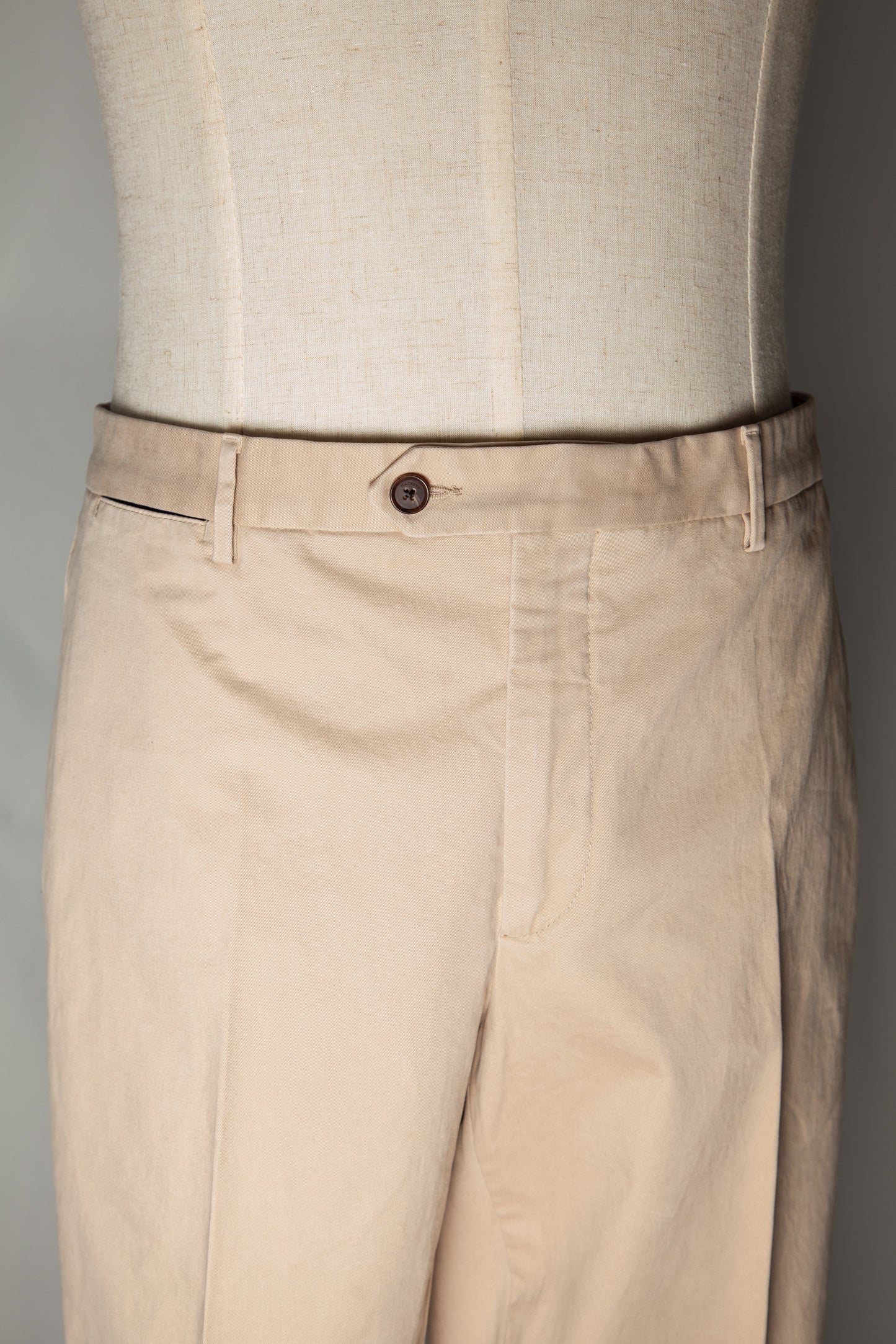 good hackett white cotton natural pants size xl for men